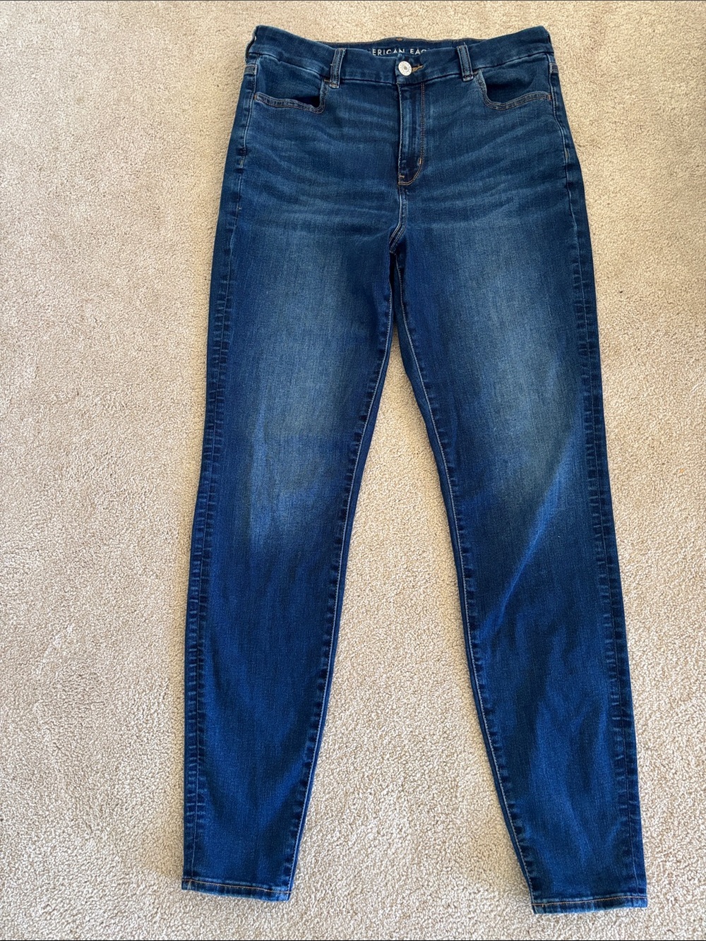 American Eagle Outfitters Curvy Hi-Rise Jeggings. Size 14 X-Long.
